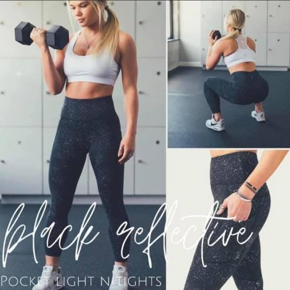 Black Reflective Pocket LnT 7/8 24"